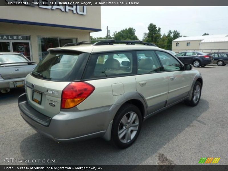 Willow Green Opal / Taupe 2005 Subaru Outback 3.0 R L.L. Bean Edition Wagon