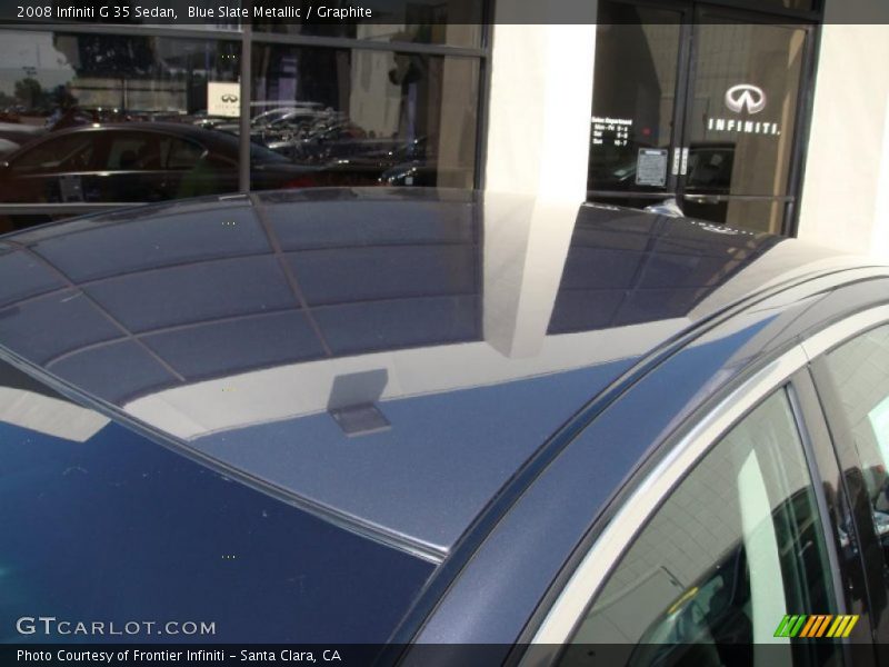 Blue Slate Metallic / Graphite 2008 Infiniti G 35 Sedan