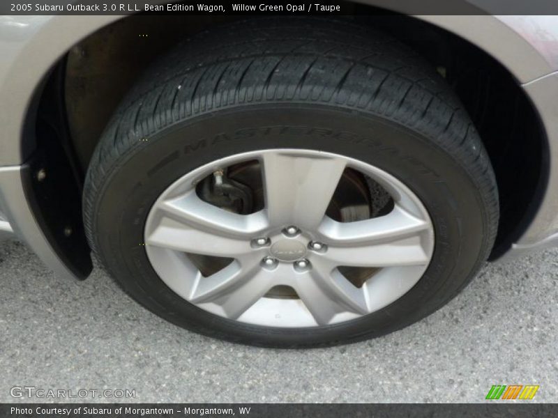 Willow Green Opal / Taupe 2005 Subaru Outback 3.0 R L.L. Bean Edition Wagon