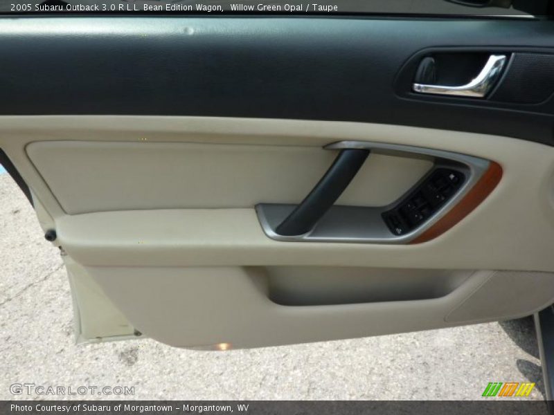 Willow Green Opal / Taupe 2005 Subaru Outback 3.0 R L.L. Bean Edition Wagon