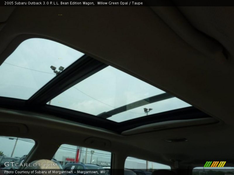 Willow Green Opal / Taupe 2005 Subaru Outback 3.0 R L.L. Bean Edition Wagon