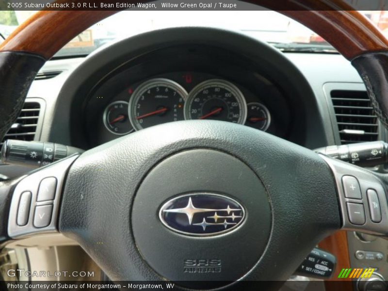 Willow Green Opal / Taupe 2005 Subaru Outback 3.0 R L.L. Bean Edition Wagon