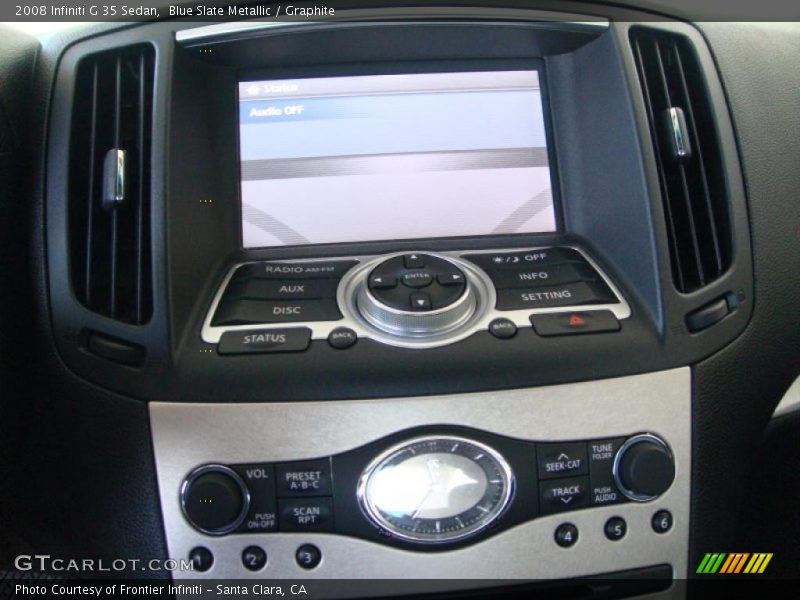 Blue Slate Metallic / Graphite 2008 Infiniti G 35 Sedan