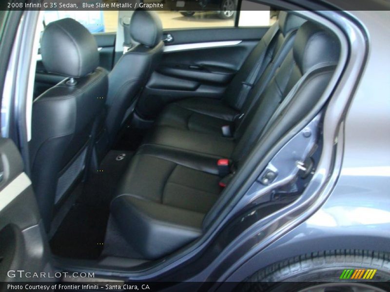 Blue Slate Metallic / Graphite 2008 Infiniti G 35 Sedan