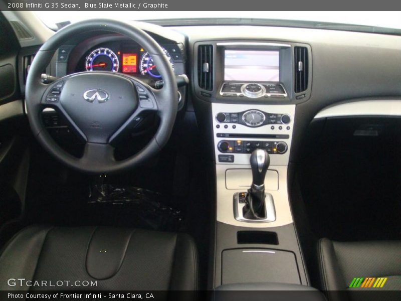 Blue Slate Metallic / Graphite 2008 Infiniti G 35 Sedan