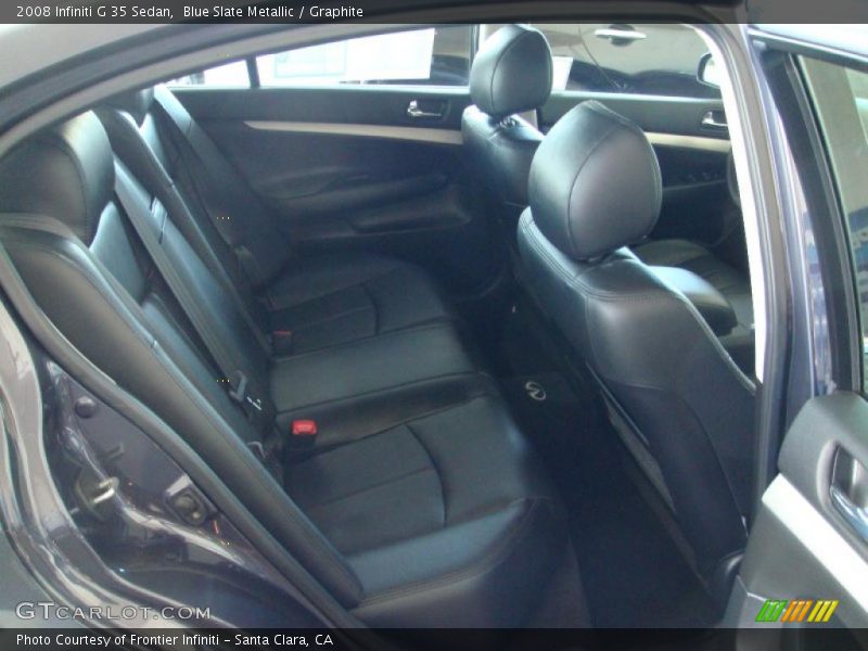 Blue Slate Metallic / Graphite 2008 Infiniti G 35 Sedan