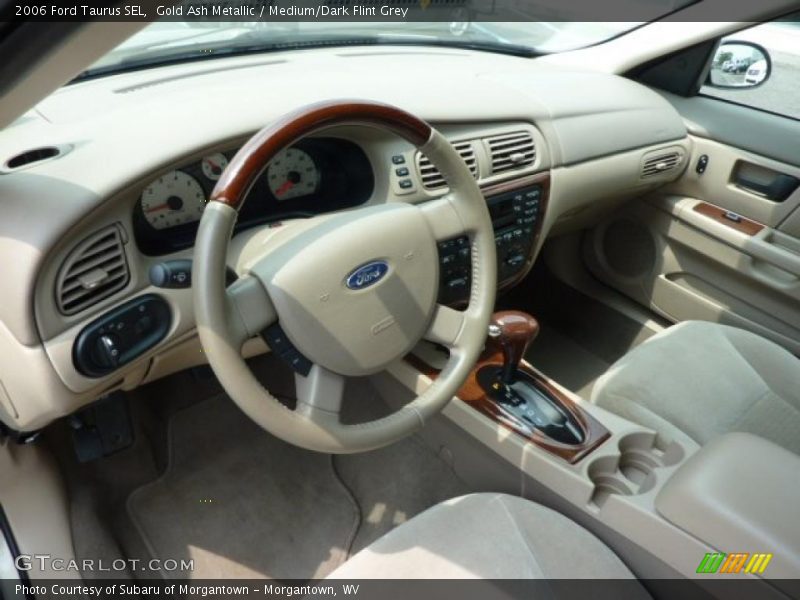 Gold Ash Metallic / Medium/Dark Flint Grey 2006 Ford Taurus SEL