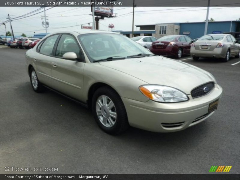 Gold Ash Metallic / Medium/Dark Flint Grey 2006 Ford Taurus SEL