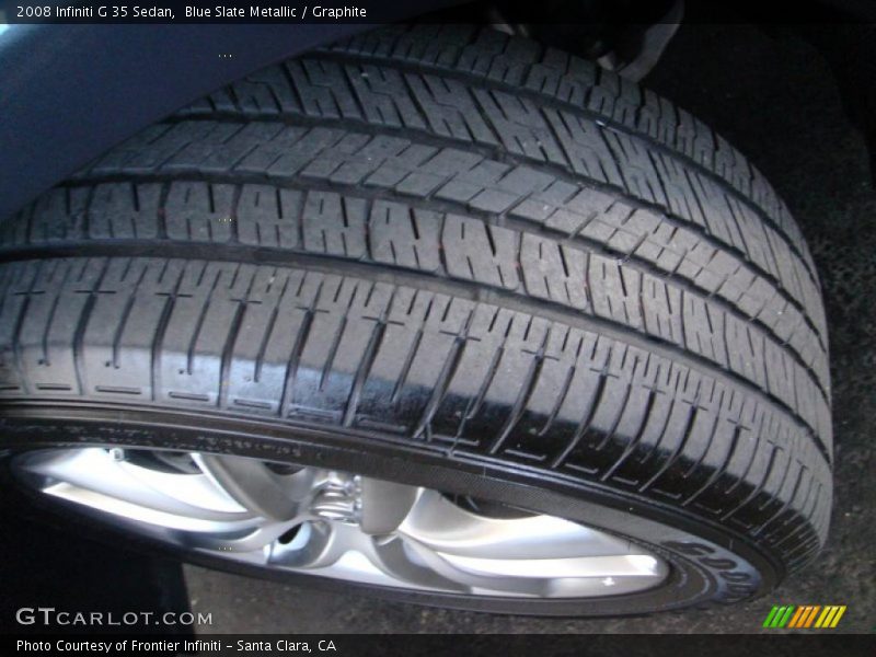 Blue Slate Metallic / Graphite 2008 Infiniti G 35 Sedan