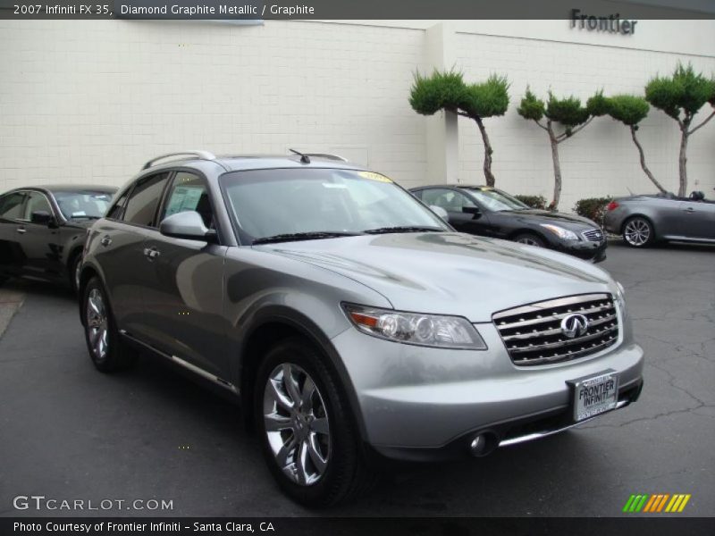 Diamond Graphite Metallic / Graphite 2007 Infiniti FX 35