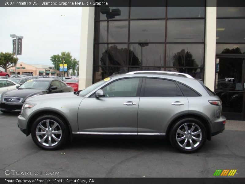 Diamond Graphite Metallic / Graphite 2007 Infiniti FX 35