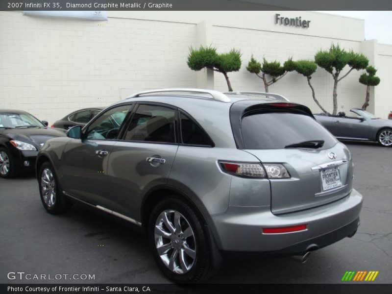 Diamond Graphite Metallic / Graphite 2007 Infiniti FX 35