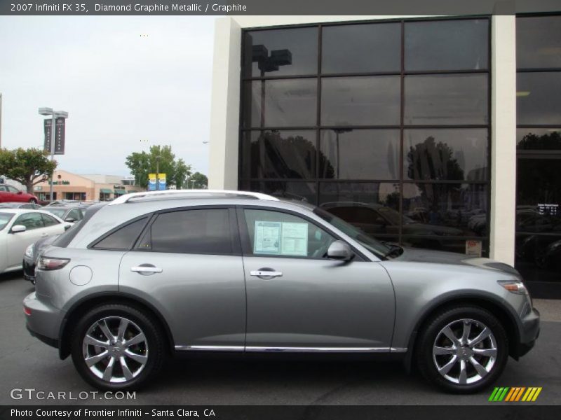Diamond Graphite Metallic / Graphite 2007 Infiniti FX 35