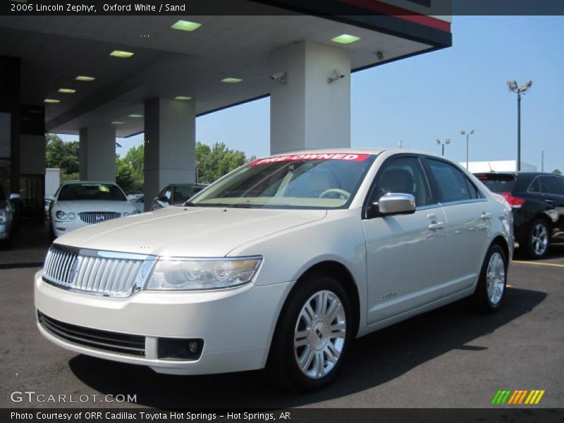 Oxford White / Sand 2006 Lincoln Zephyr