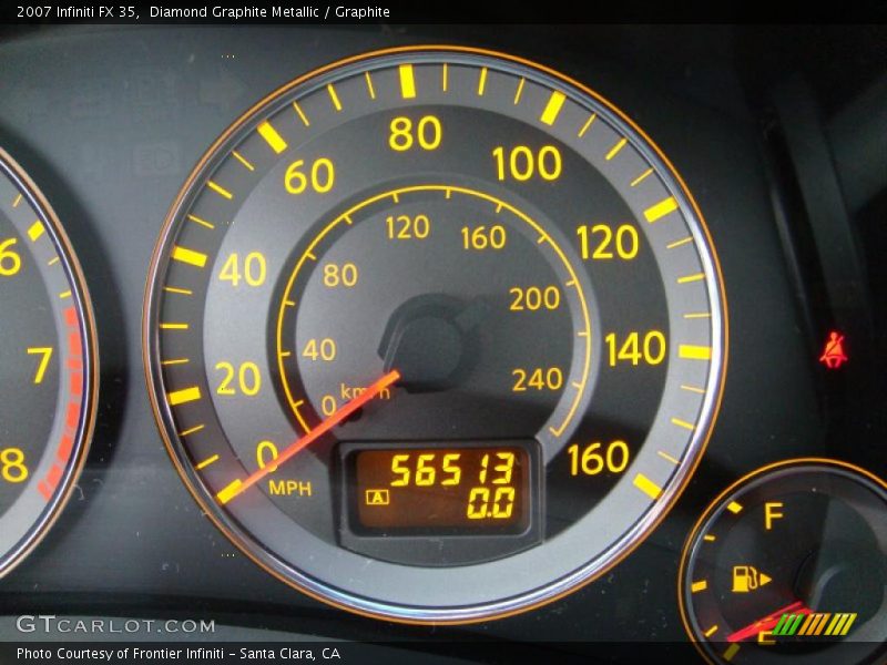 Diamond Graphite Metallic / Graphite 2007 Infiniti FX 35