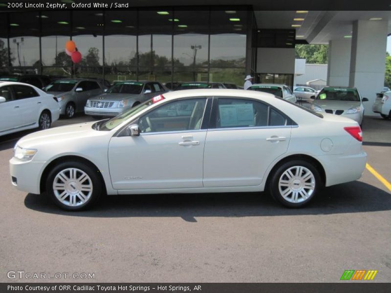 Oxford White / Sand 2006 Lincoln Zephyr