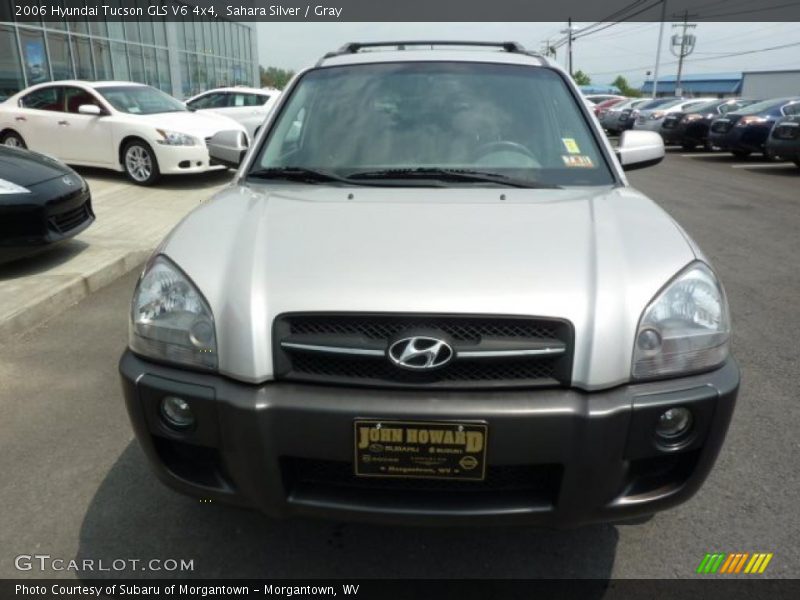 Sahara Silver / Gray 2006 Hyundai Tucson GLS V6 4x4