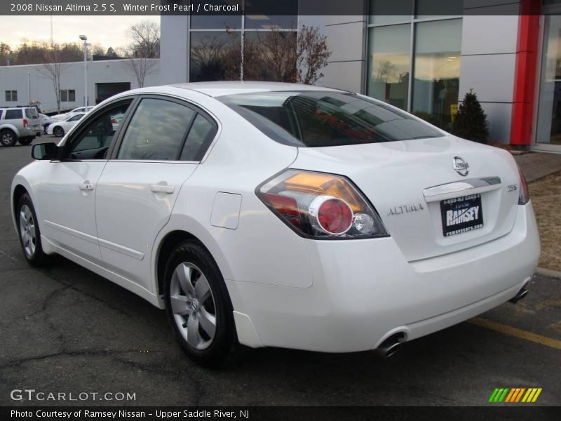 Winter Frost Pearl / Charcoal 2008 Nissan Altima 2.5 S