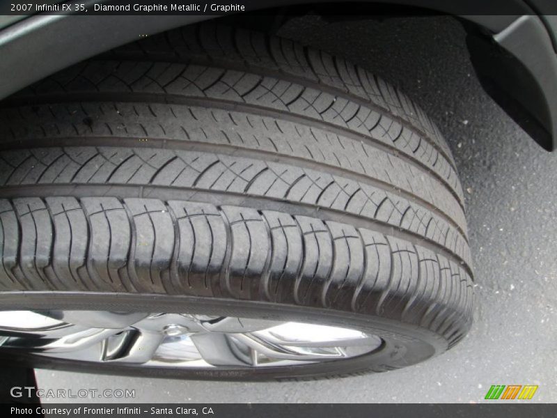 Diamond Graphite Metallic / Graphite 2007 Infiniti FX 35