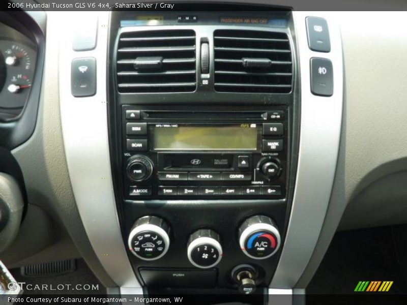 Sahara Silver / Gray 2006 Hyundai Tucson GLS V6 4x4