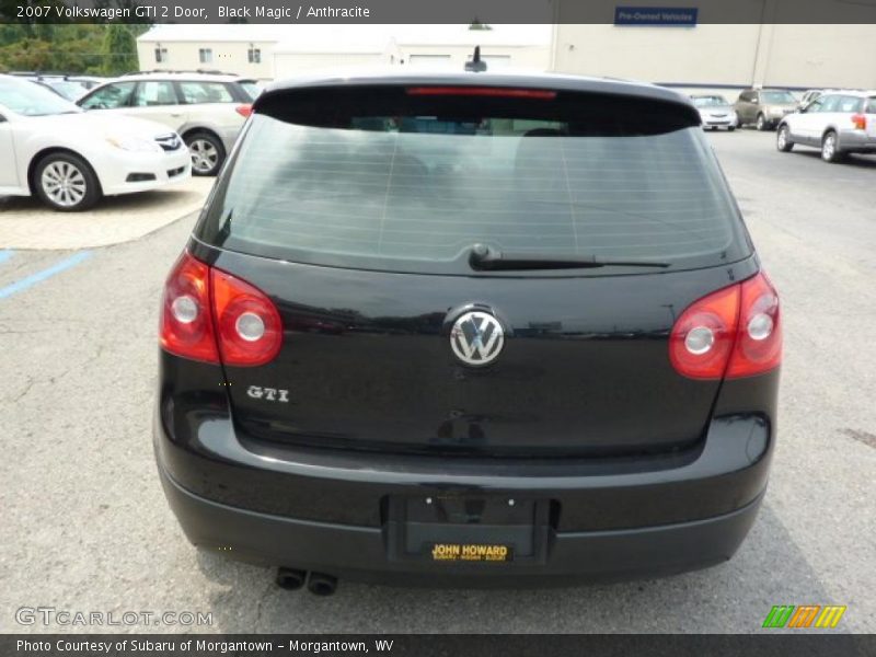 Black Magic / Anthracite 2007 Volkswagen GTI 2 Door