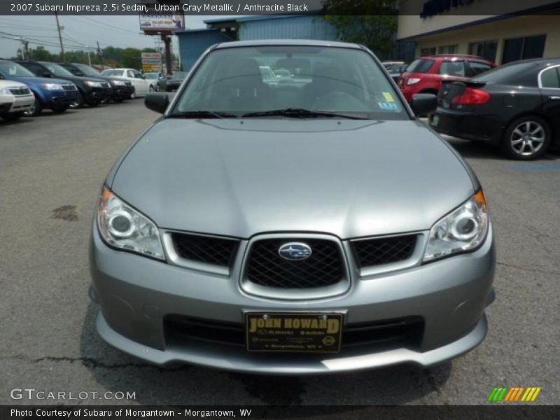 Urban Gray Metallic / Anthracite Black 2007 Subaru Impreza 2.5i Sedan