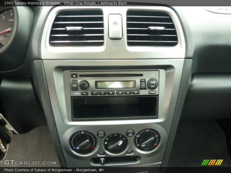 Urban Gray Metallic / Anthracite Black 2007 Subaru Impreza 2.5i Sedan
