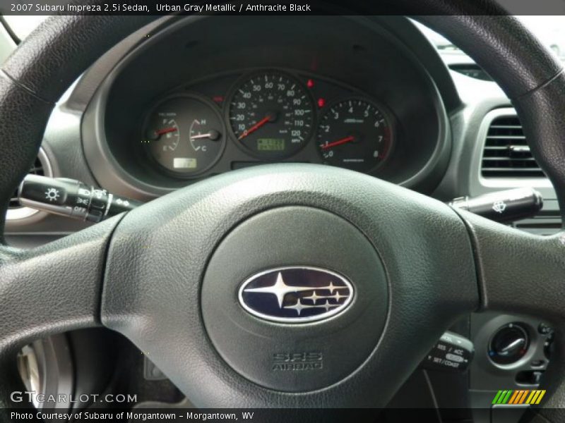 Urban Gray Metallic / Anthracite Black 2007 Subaru Impreza 2.5i Sedan