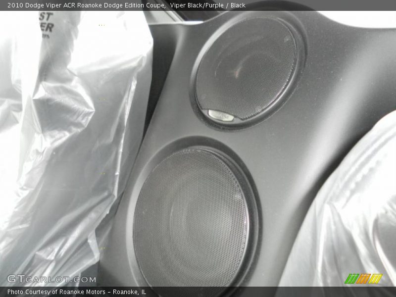 Viper Black/Purple / Black 2010 Dodge Viper ACR Roanoke Dodge Edition Coupe