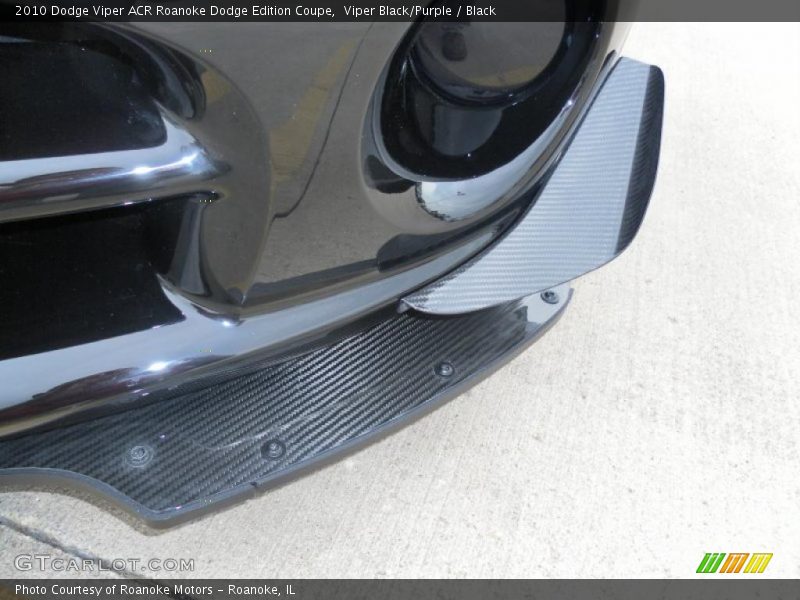 Viper Black/Purple / Black 2010 Dodge Viper ACR Roanoke Dodge Edition Coupe