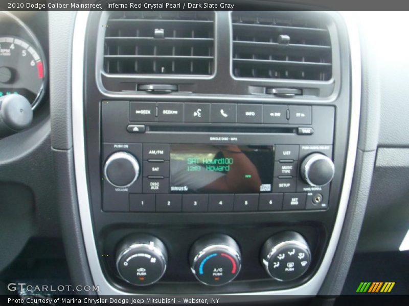 Inferno Red Crystal Pearl / Dark Slate Gray 2010 Dodge Caliber Mainstreet