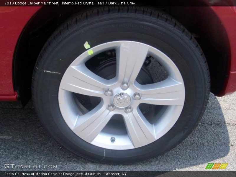 Inferno Red Crystal Pearl / Dark Slate Gray 2010 Dodge Caliber Mainstreet