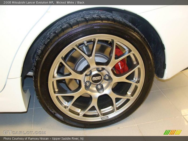 Wicked White / Black 2008 Mitsubishi Lancer Evolution MR