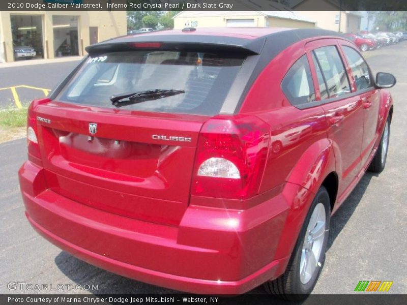 Inferno Red Crystal Pearl / Dark Slate Gray 2010 Dodge Caliber Mainstreet