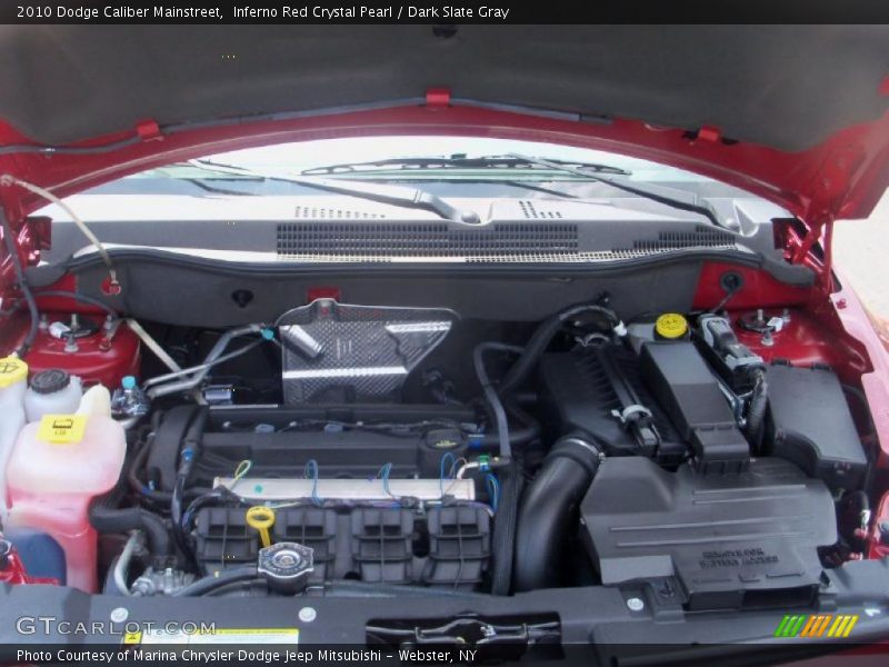 Inferno Red Crystal Pearl / Dark Slate Gray 2010 Dodge Caliber Mainstreet