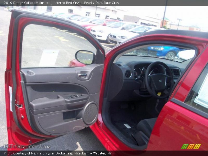 Inferno Red Crystal Pearl / Dark Slate Gray 2010 Dodge Caliber Mainstreet