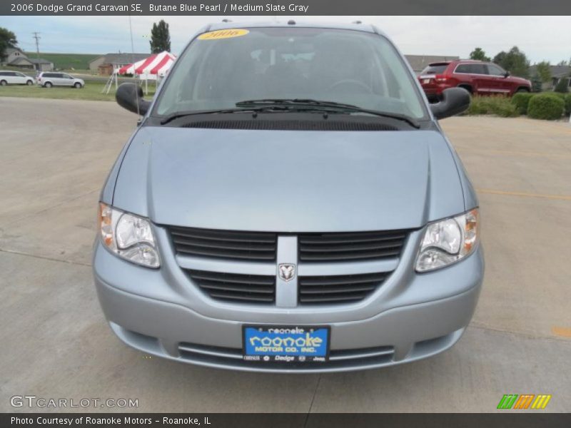 Butane Blue Pearl / Medium Slate Gray 2006 Dodge Grand Caravan SE