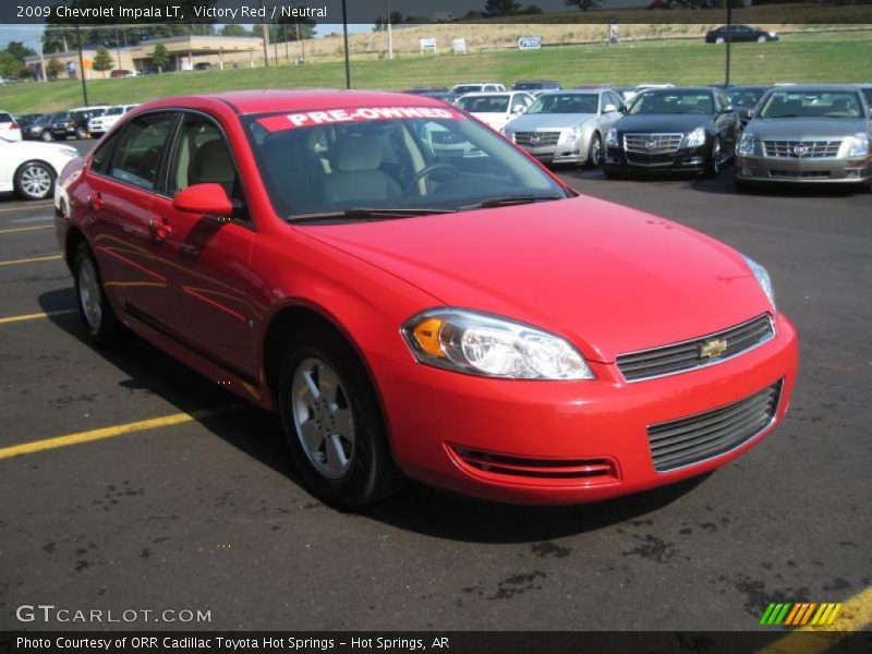 Victory Red / Neutral 2009 Chevrolet Impala LT