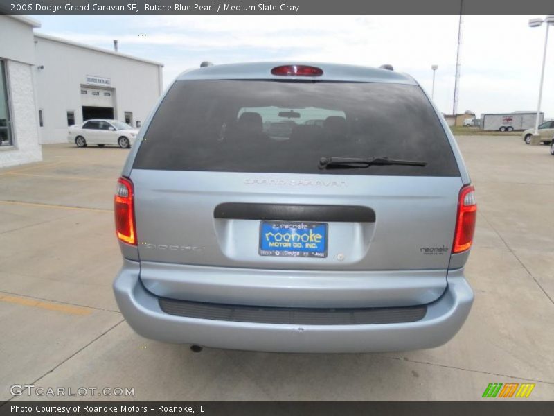 Butane Blue Pearl / Medium Slate Gray 2006 Dodge Grand Caravan SE