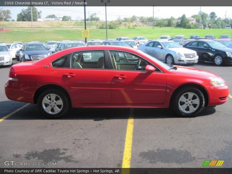 Victory Red / Neutral 2009 Chevrolet Impala LT