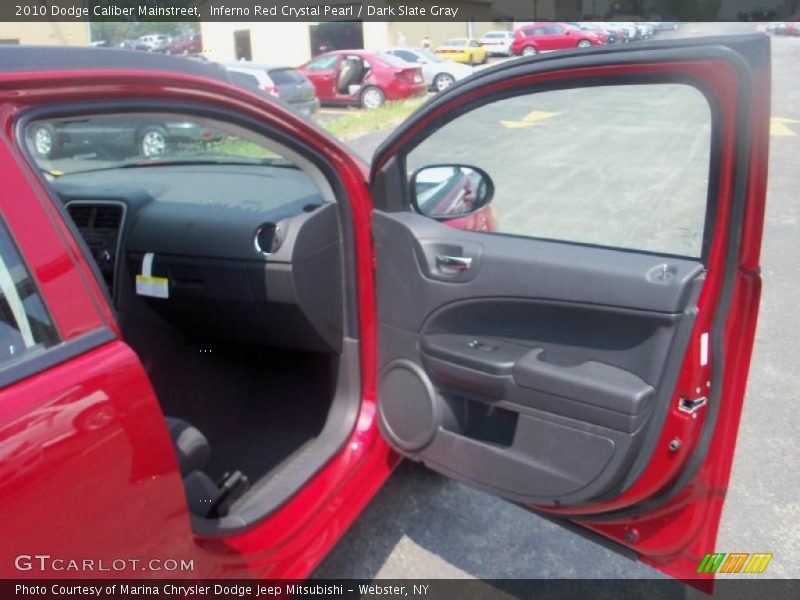 Inferno Red Crystal Pearl / Dark Slate Gray 2010 Dodge Caliber Mainstreet