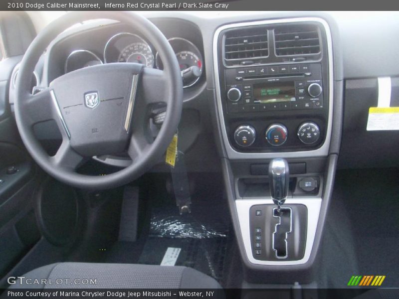 Inferno Red Crystal Pearl / Dark Slate Gray 2010 Dodge Caliber Mainstreet