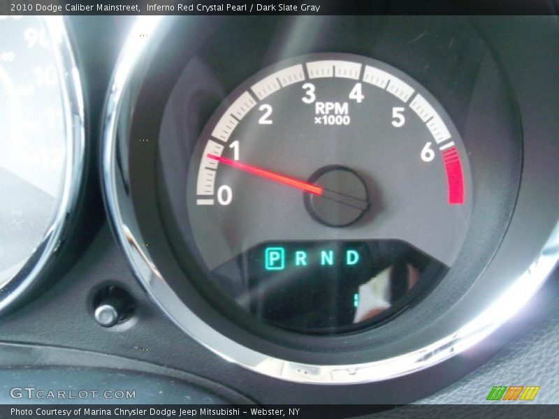Inferno Red Crystal Pearl / Dark Slate Gray 2010 Dodge Caliber Mainstreet