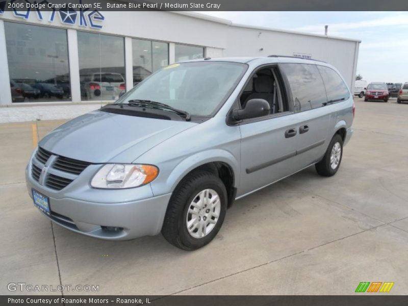 Butane Blue Pearl / Medium Slate Gray 2006 Dodge Grand Caravan SE