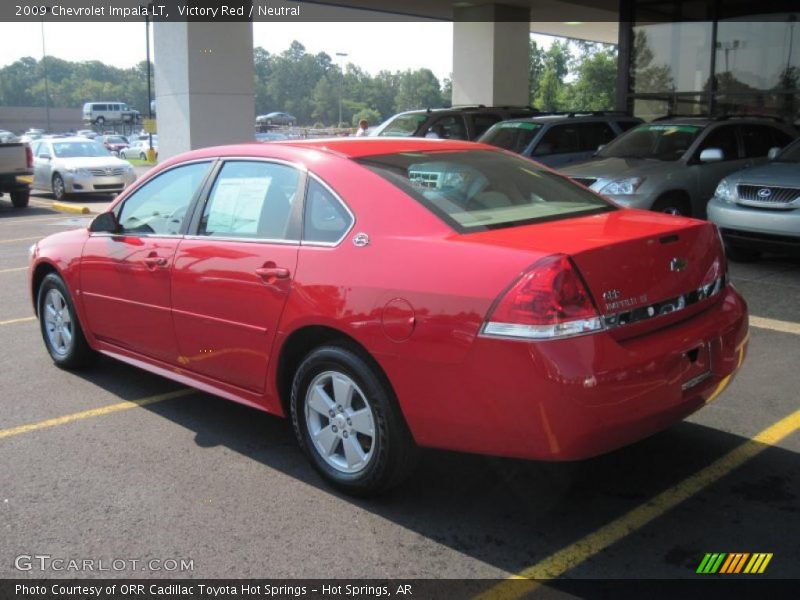 Victory Red / Neutral 2009 Chevrolet Impala LT