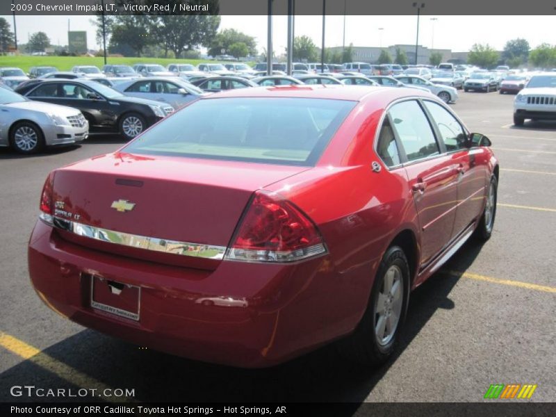 Victory Red / Neutral 2009 Chevrolet Impala LT
