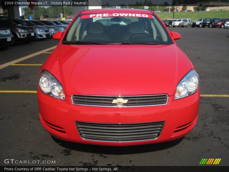 Victory Red / Neutral 2009 Chevrolet Impala LT