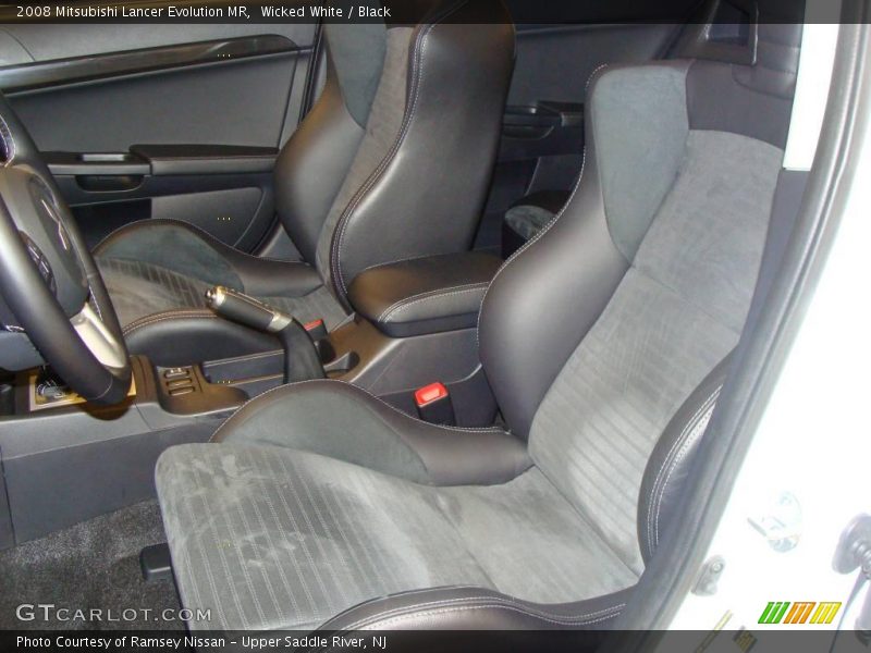 Wicked White / Black 2008 Mitsubishi Lancer Evolution MR