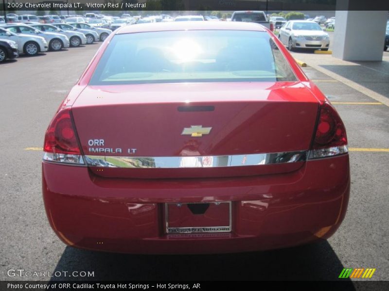 Victory Red / Neutral 2009 Chevrolet Impala LT