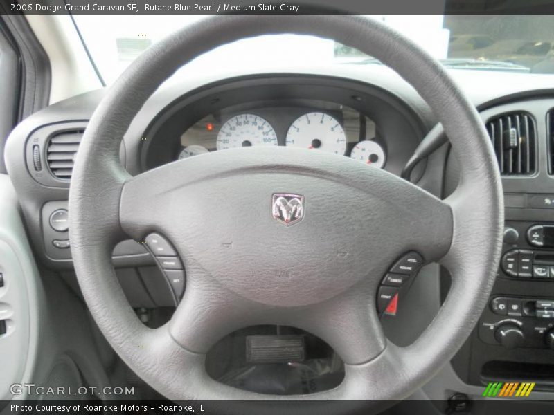 Butane Blue Pearl / Medium Slate Gray 2006 Dodge Grand Caravan SE